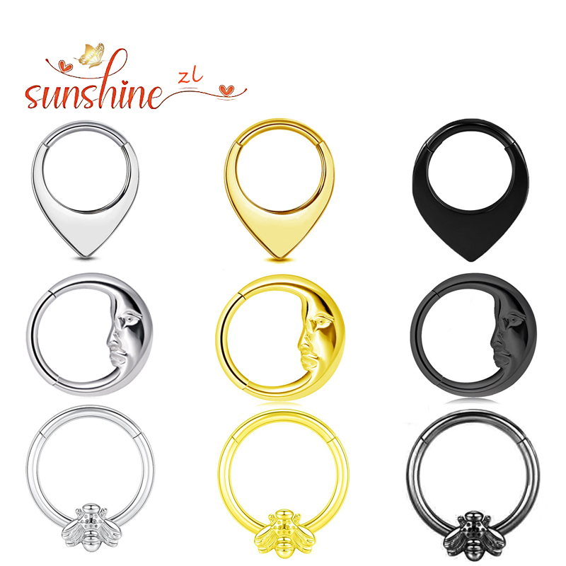 Body Jewelry Quality - 1PS Stainless steel High quality Waterdrop