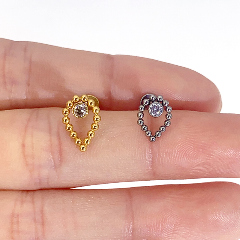 Body Jewelry Amazon - 1pc G23 Titanium 16G Welded Ball