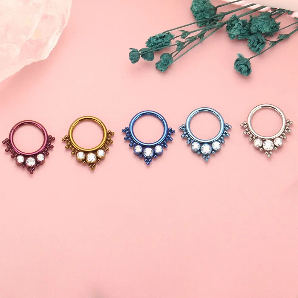 ASTM F136 Titanium Clicker Hig - огляд і ціна Body Jewelry Quality