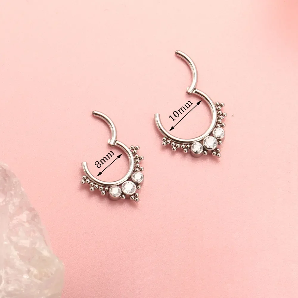ASTM F136 Titanium Clicker Hig - огляд і ціна Body Jewelry Quality