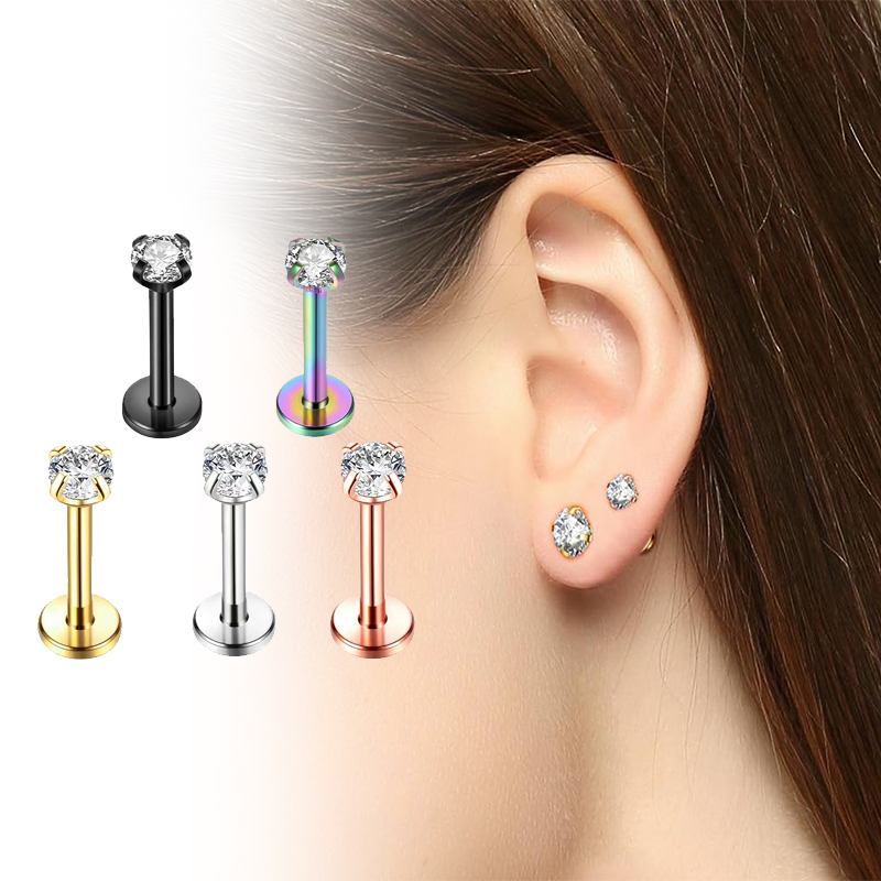 16G Titanium Internally Thread - огляд і ціна Body Jewelry Back