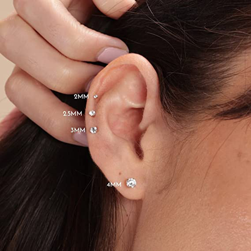 20G Flat Back Threadless Earri - огляд і ціна Tragus Flat Back
