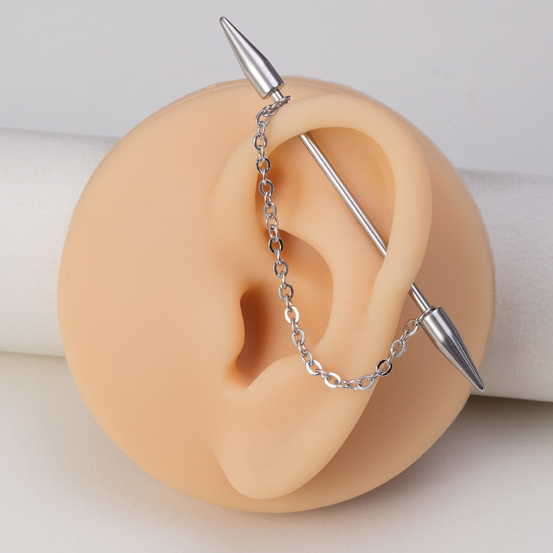 1pc Industrial Piercing Barbel - огляд і ціна Body Jewelry Industrial