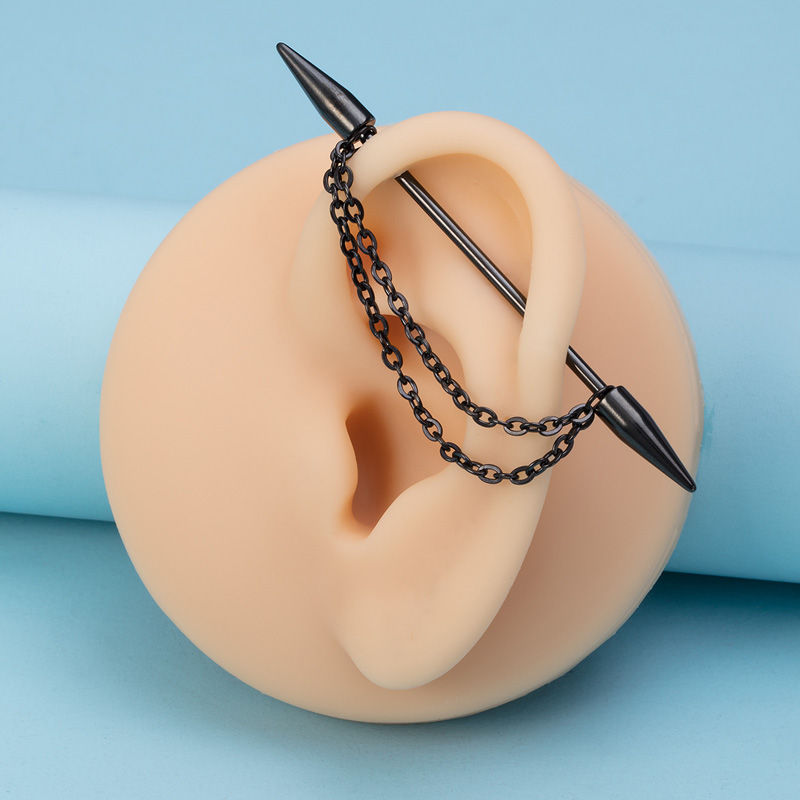 1pc Industrial Piercing Barbel - огляд і ціна Body Jewelry Industrial