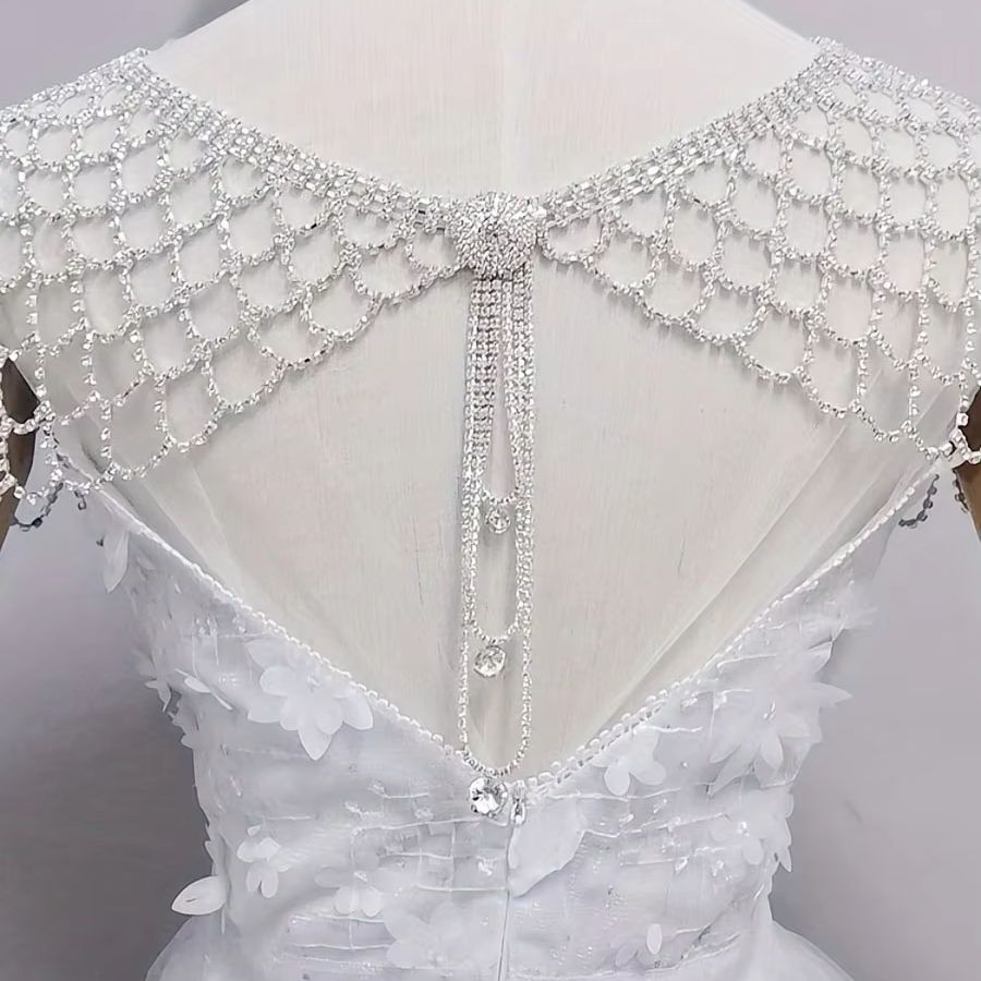 Luxury tassel shoulder chain b - огляд і ціна Body Jewelry Back