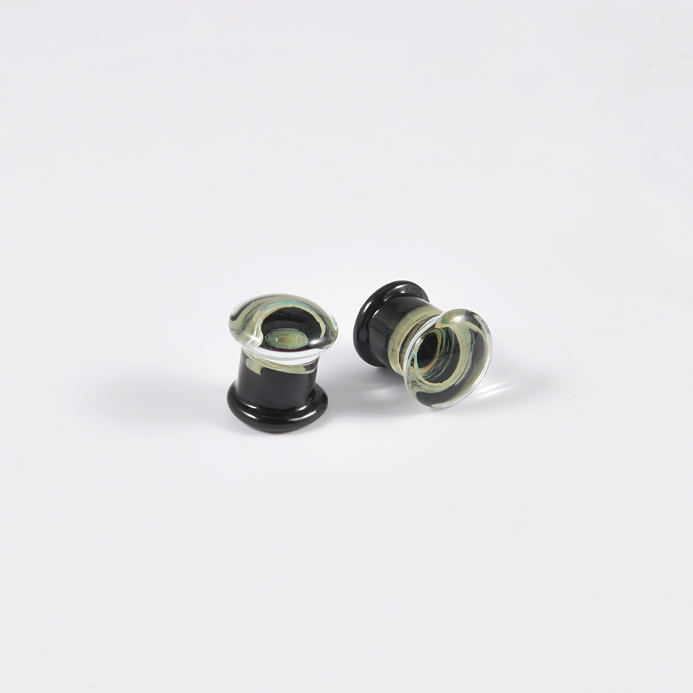 Pair Quality Glass Vortex Ear  - огляд і ціна Body Jewelry Quality
