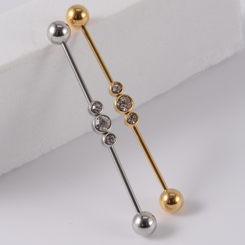 1PC Stainless Steel Industrial - огляд і ціна Body Jewelry Industrial