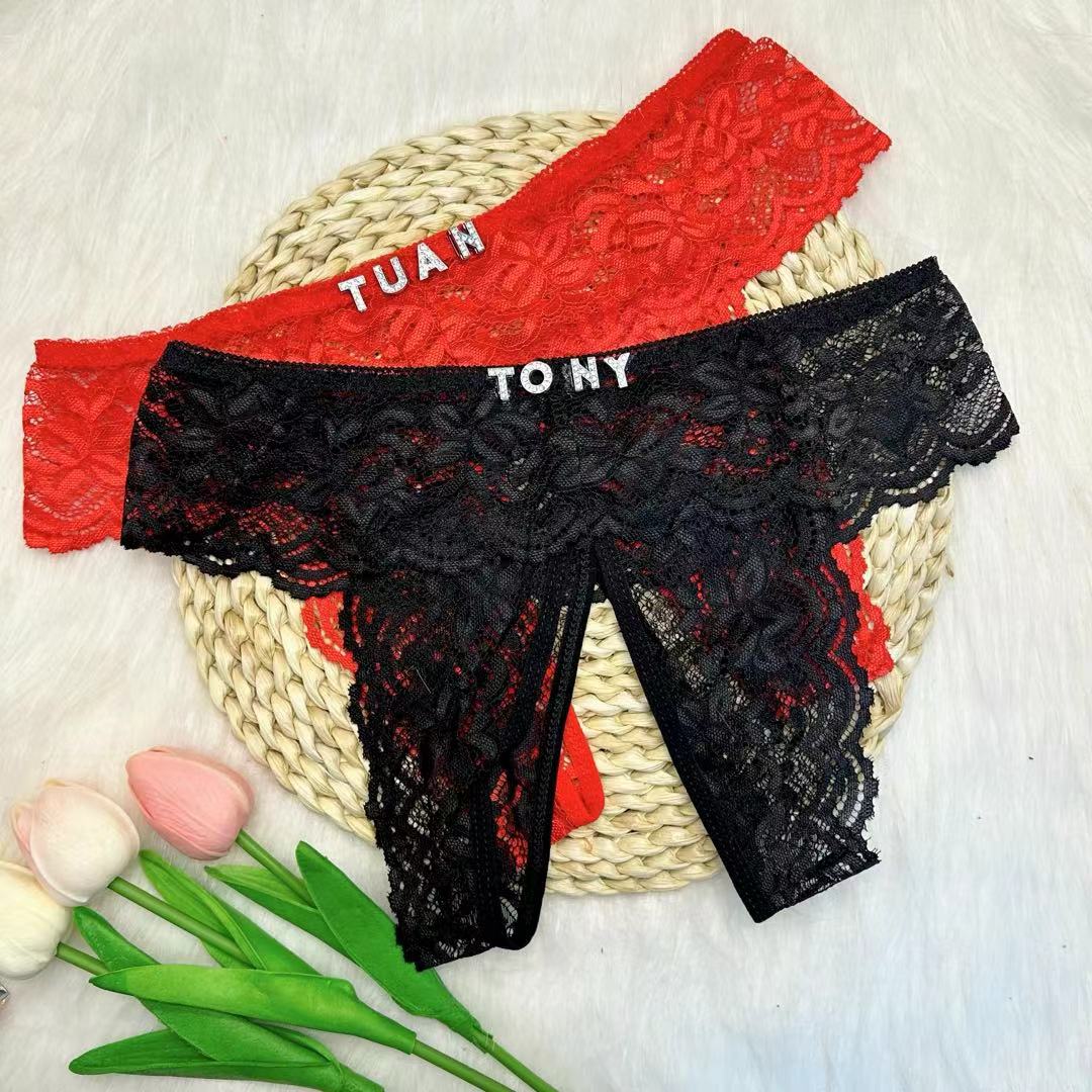 Plus Size Custom Lace Panties  - огляд і ціна Body Jewelry Back