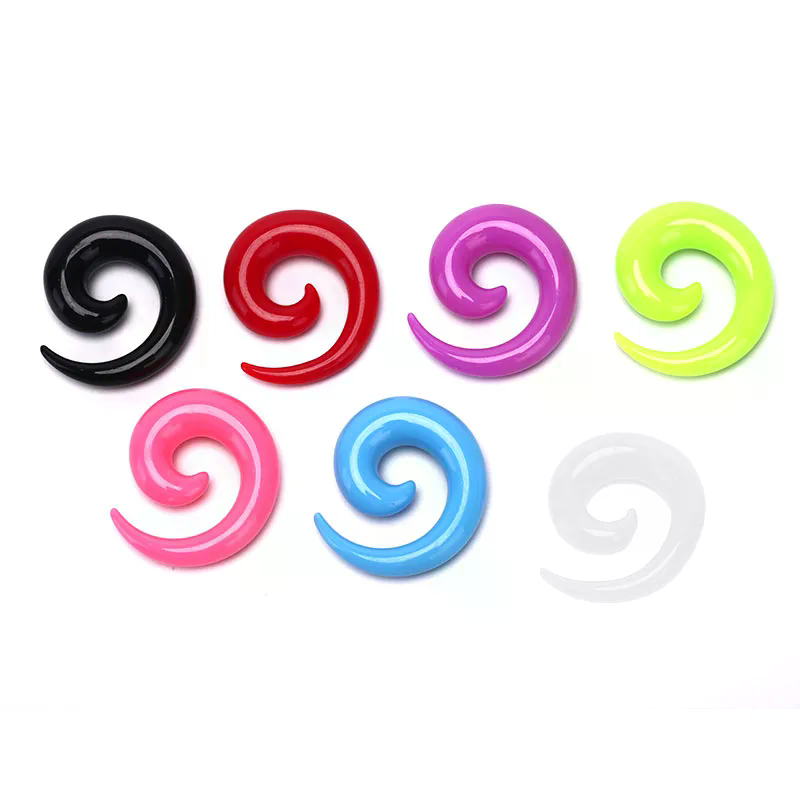 16PCS /set Spiral Taper Flesh  - огляд і ціна Body Jewelry Quality