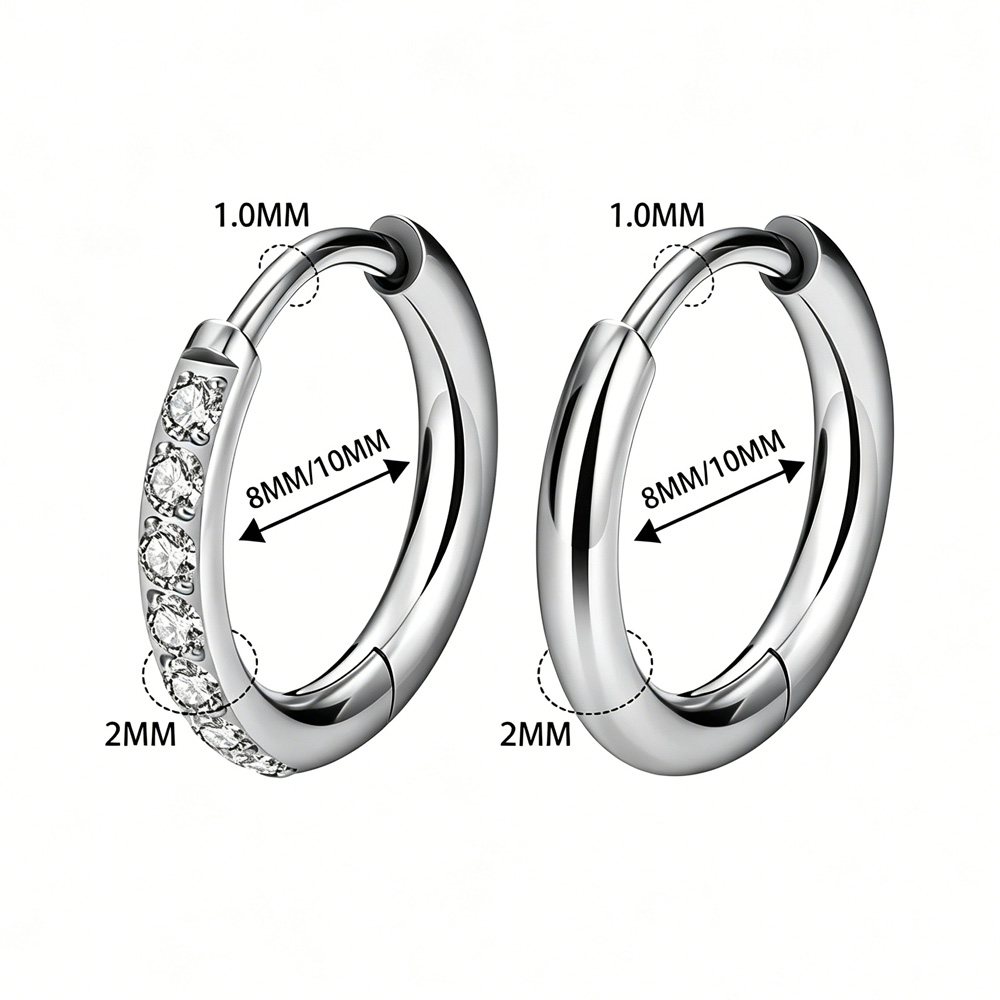 ASTM F136 G23 Titanium arring  - огляд і ціна Body Jewelry Quality