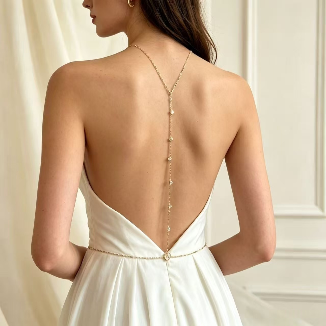 Elegant and graceful bridal ba - огляд і ціна Body Jewelry Back