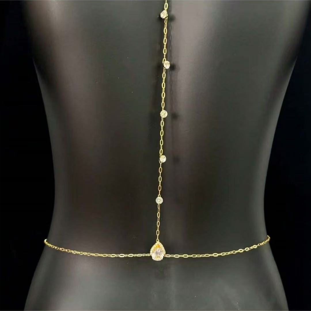 Elegant and graceful bridal ba - огляд і ціна Body Jewelry Back
