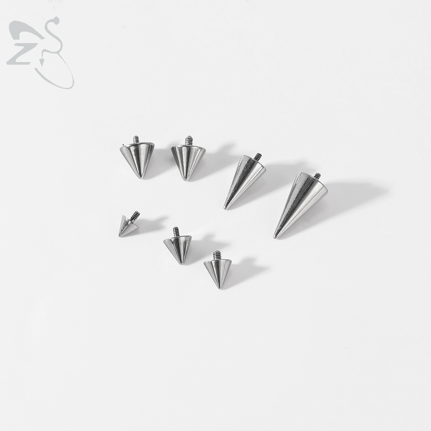 ZS 1PC Star Heart Spike Lip La - огляд і ціна Tragus Flat Back