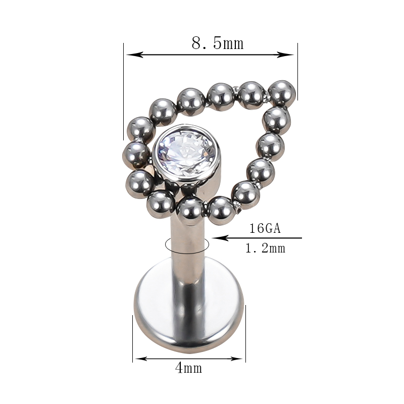 1pc  G23 Titanium 16G Welded B - огляд і ціна Body Jewelry Amazon