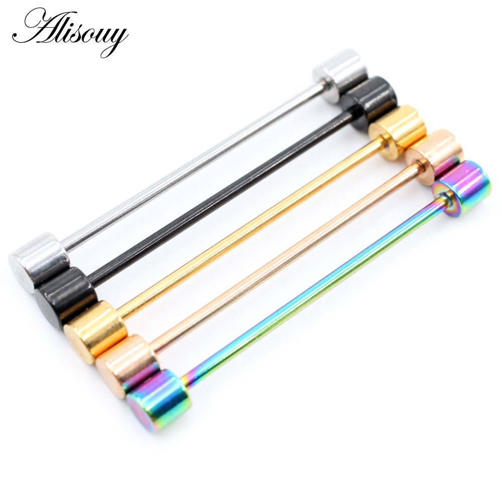 Alisouy 2pcs 14G Stainless Ste - огляд і ціна Body Jewelry Industrial