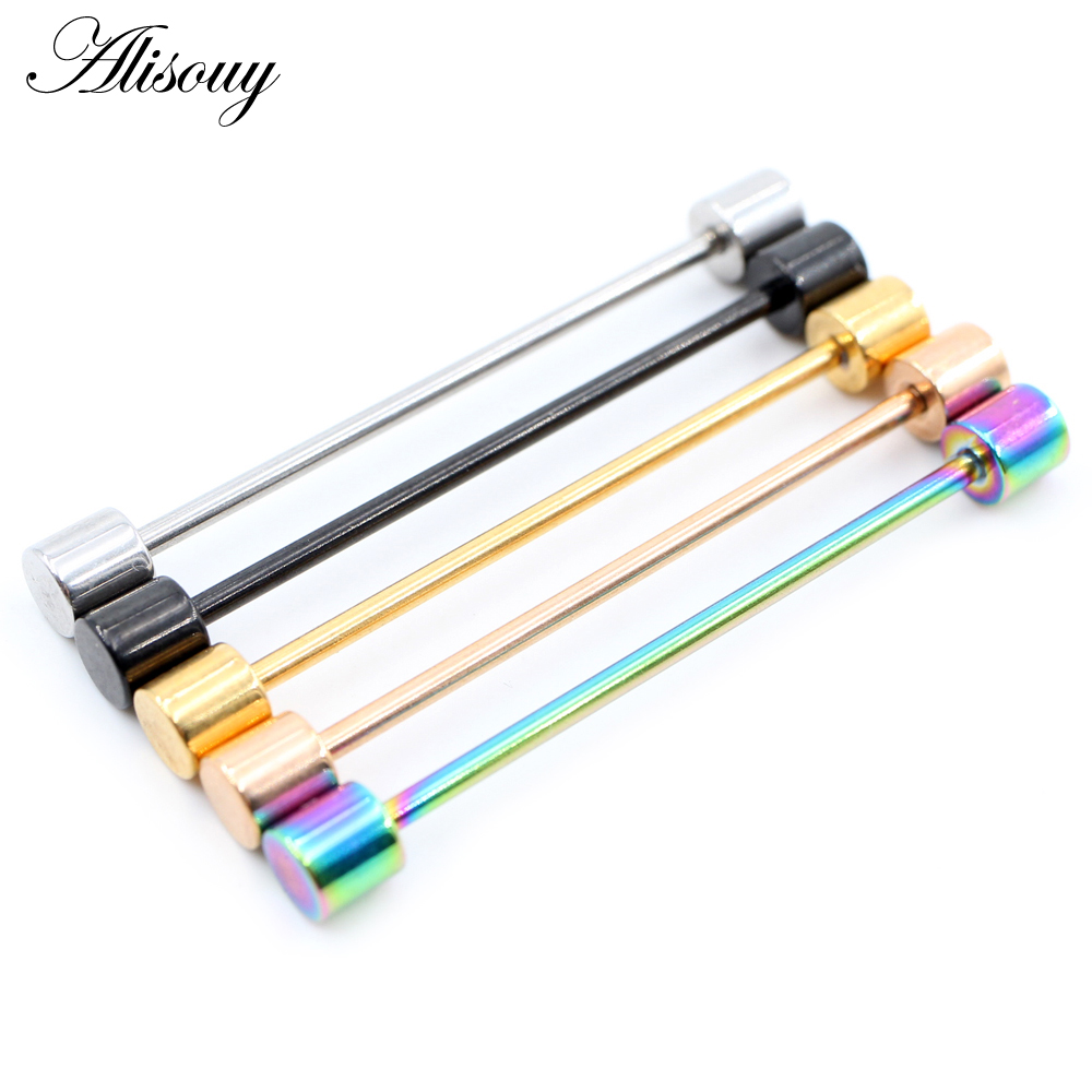 Alisouy 2pcs 14G Stainless Ste - огляд і ціна Body Jewelry Industrial