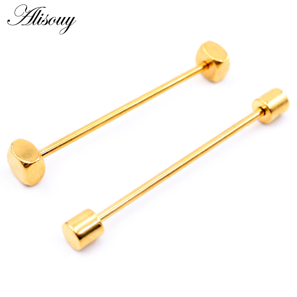 Alisouy 2pcs 14G Stainless Ste - огляд і ціна Body Jewelry Industrial