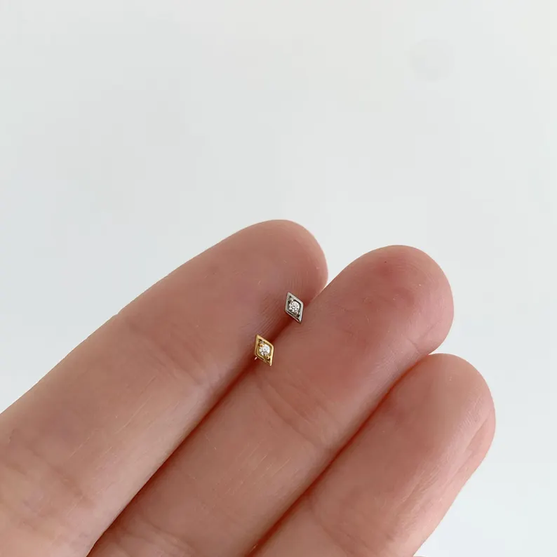 AIDE 1Pc 925 Sterling Silver R - огляд і ціна Tragus Flat Back