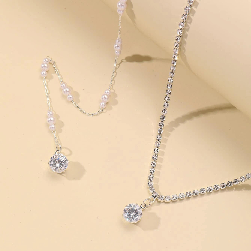 Luxury Bridal Round Rhinestone - огляд і ціна Body Jewelry Back