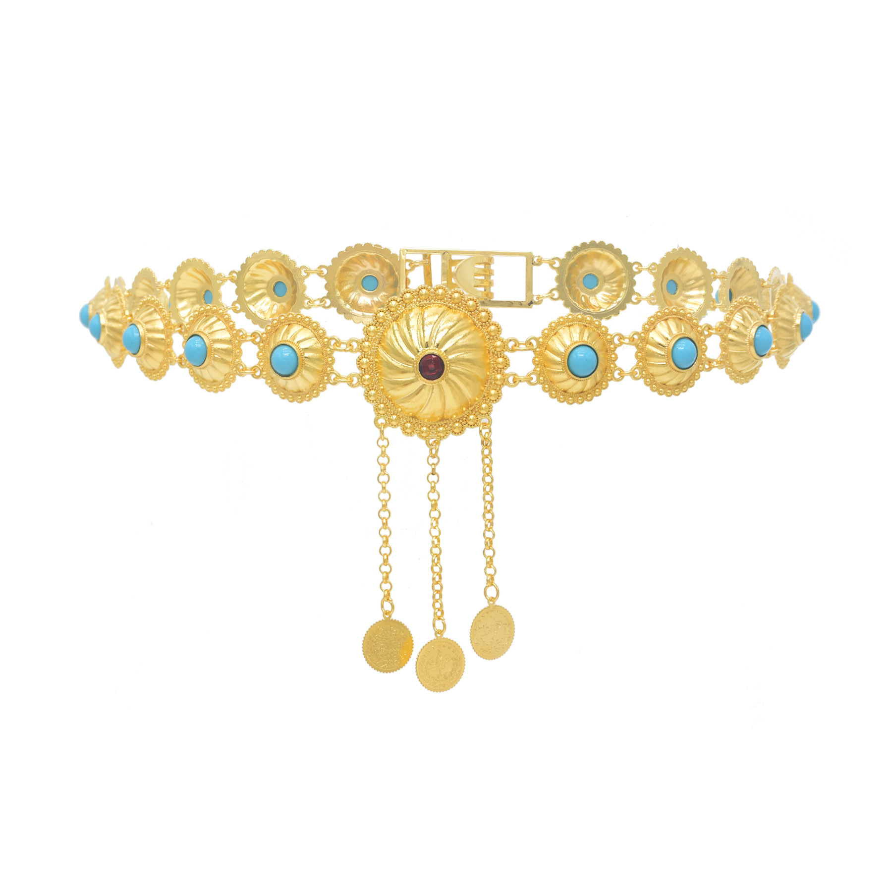New Golden Hemispherical Inlai - огляд і ціна Body Jewelry Dubai