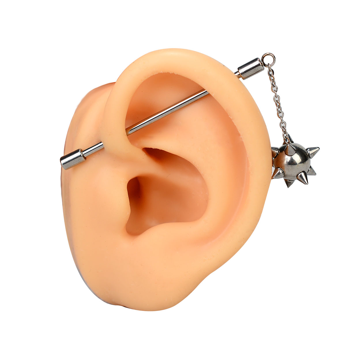 1PC Surgical Steel Sparkly Ind - огляд і ціна Body Jewelry Industrial
