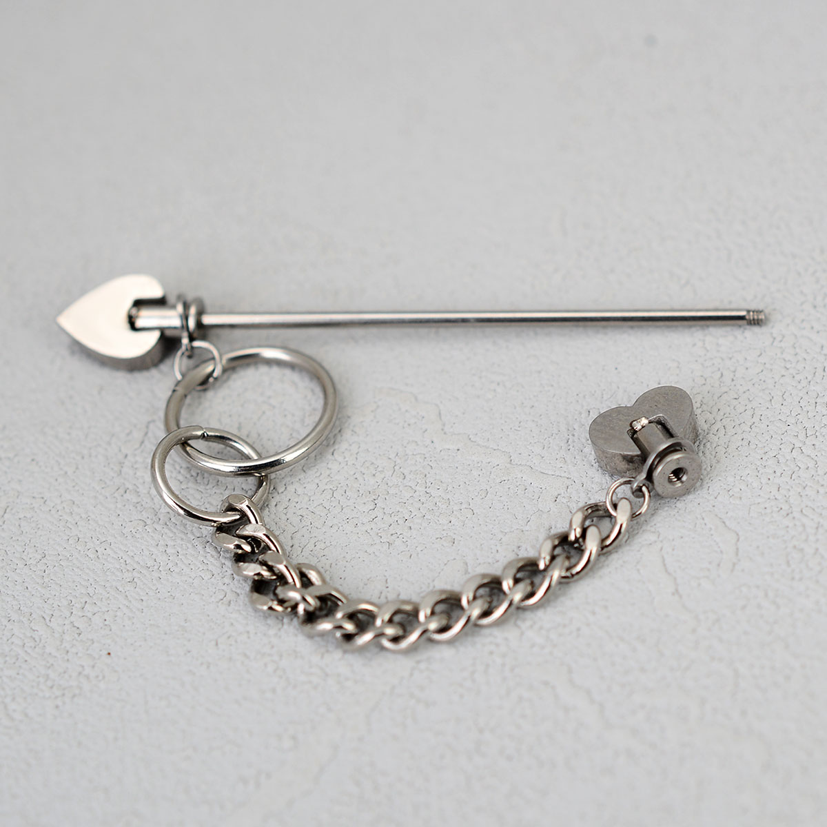 1PC Surgical Steel Sparkly Ind - огляд і ціна Body Jewelry Industrial