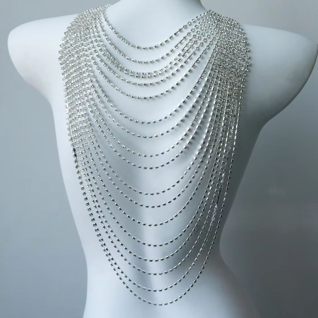 Stylish Multi-Layer Body Chain - огляд і ціна Body Jewelry Back