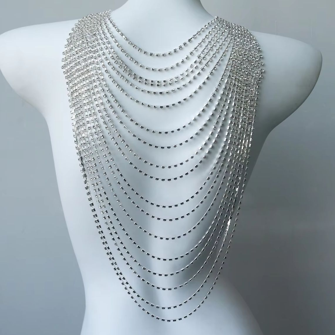 Stylish Multi-Layer Body Chain - огляд і ціна Body Jewelry Back