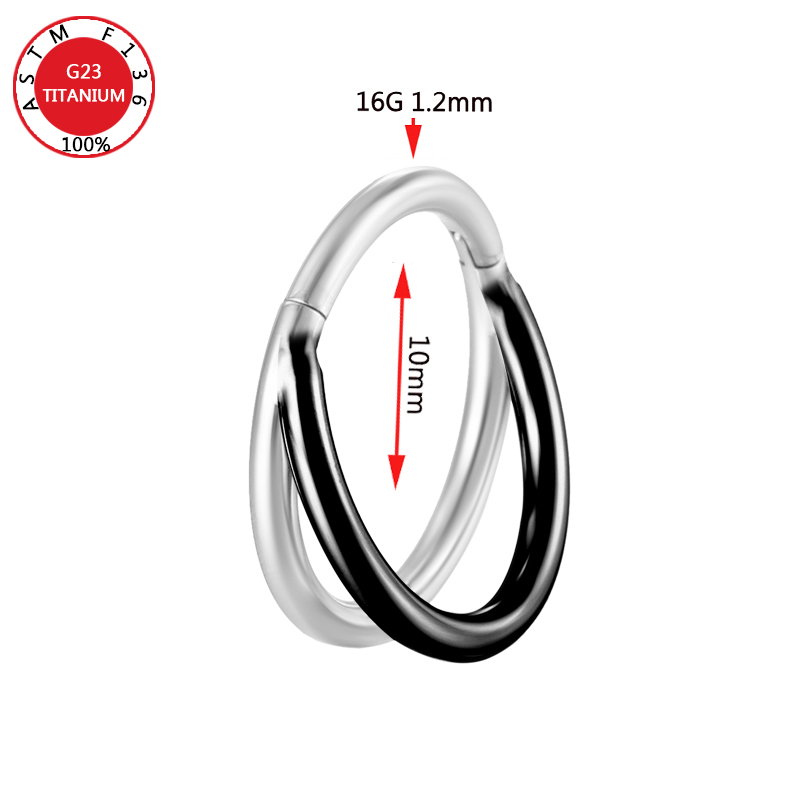 Piercing Septum Clicker Tragus - огляд і ціна Body Jewelry Industrial