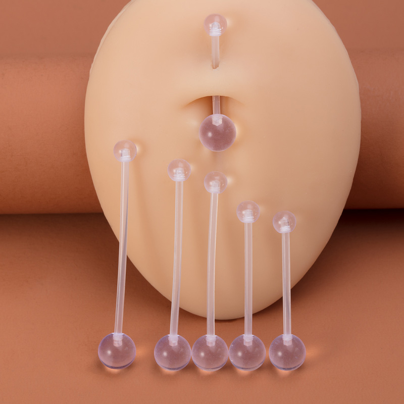 6pcs Flexible Navel Piercing A - огляд і ціна Body Jewelry Industrial