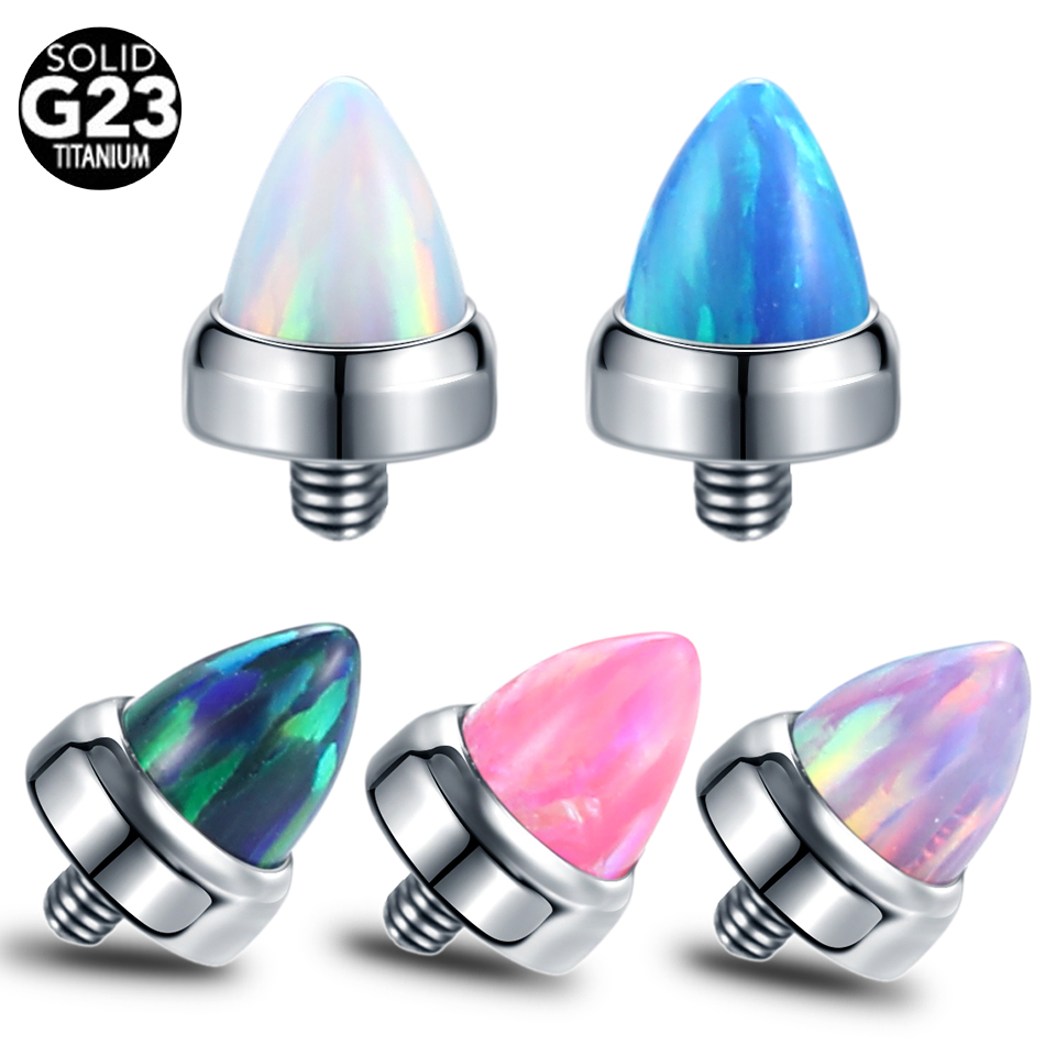 1PC Titanium Claw Set Opal Bul - огляд і ціна Body Jewelry Industrial