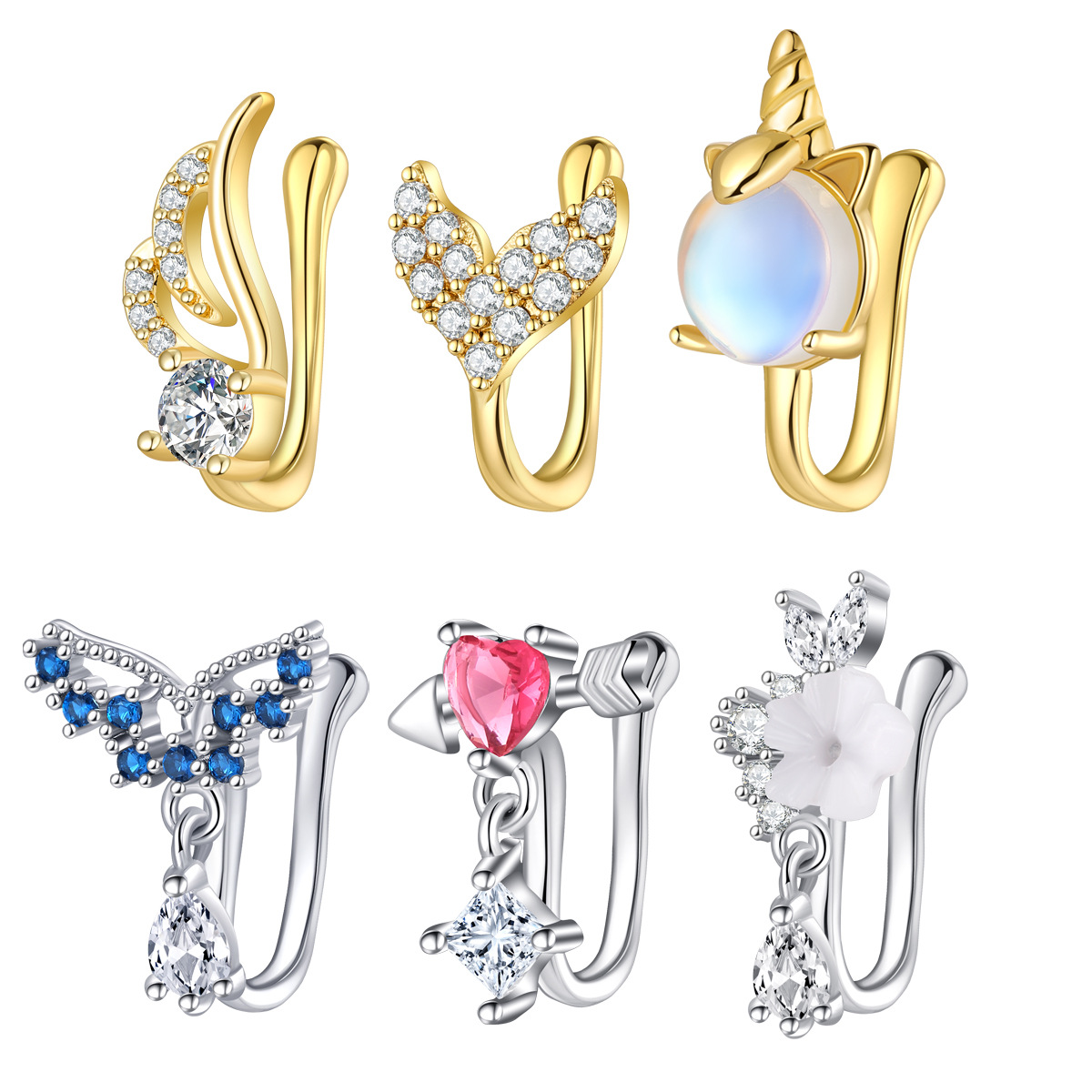 Fake Nose Piercing Jewelry Hig - огляд і ціна Body Jewelry Quality